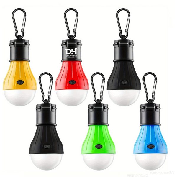 Portable LED Camping Light – ABS, Waterproof, 3 Modes